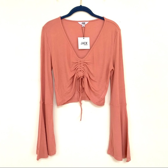 JACK by BB Dakota Leia Top in Rosette Pink - Picture 3 of 6